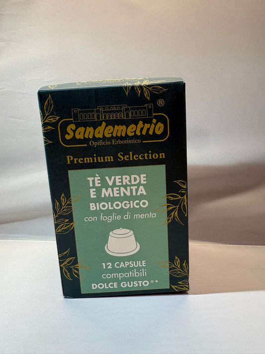 SANDEMETRIO DOLCE GUSTO TE VERDE E MENTA