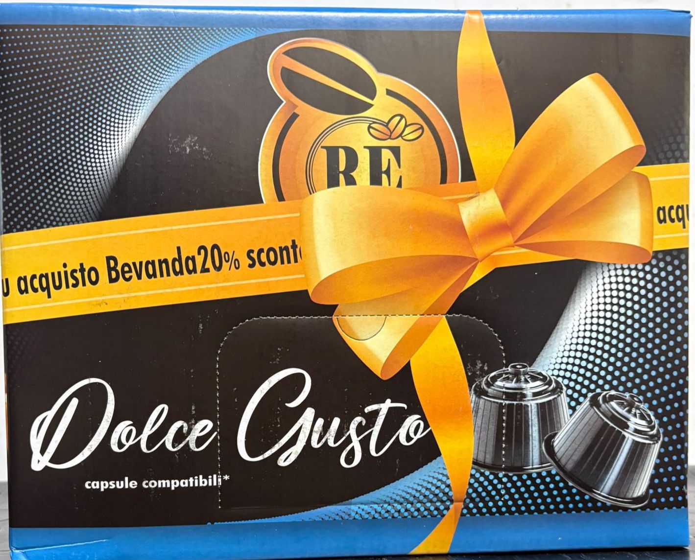Caffe Condore 100 capsule dolce gusto miscela corposa e cremosa