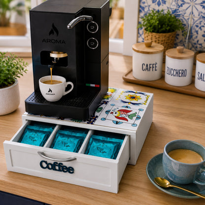 CASSETTO  CIALDE e CAPSULE MAIOLICHE