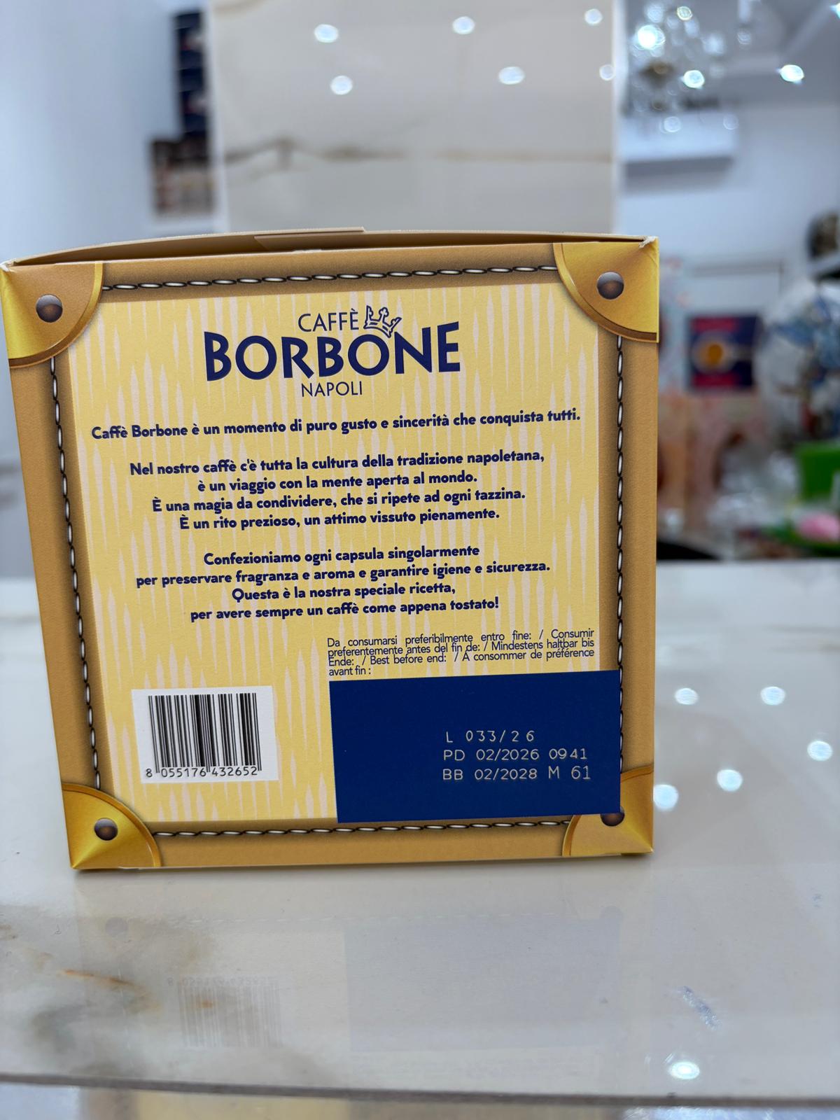 16 CAPSULE BORBONE DOLCE GUSTO MISCELA NERA