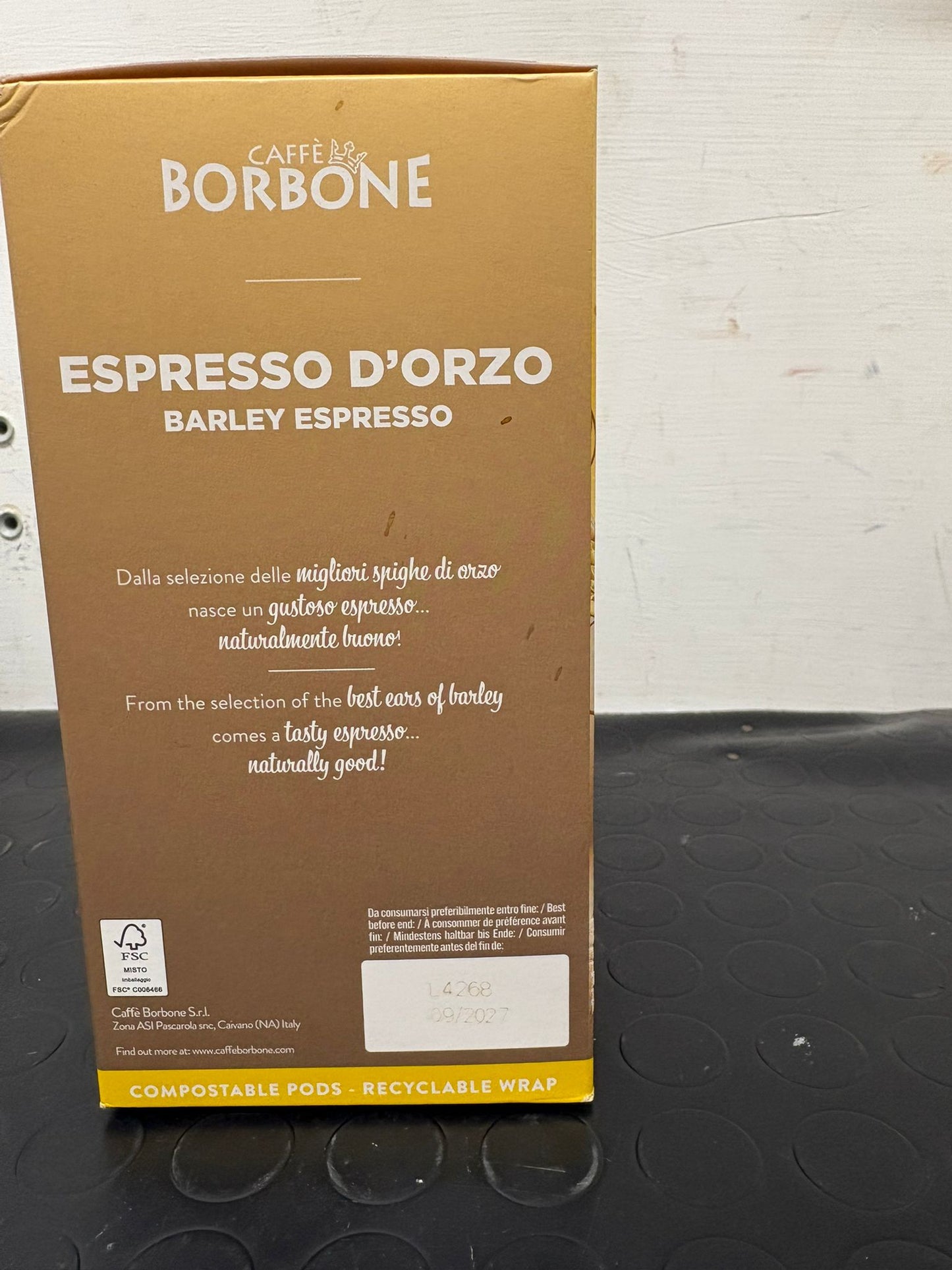 18 CIALDE ORZO BORBONE