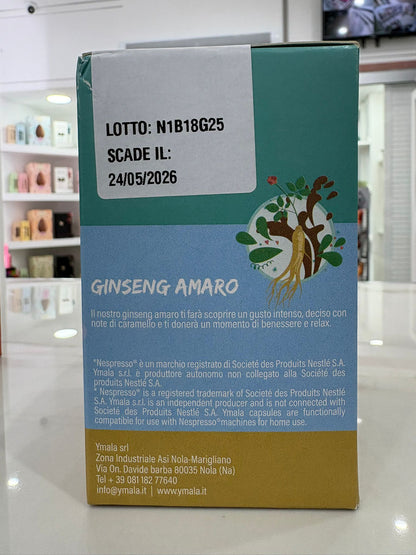 10 CPS YMALA  NESPRESSO GINSENG AMARO