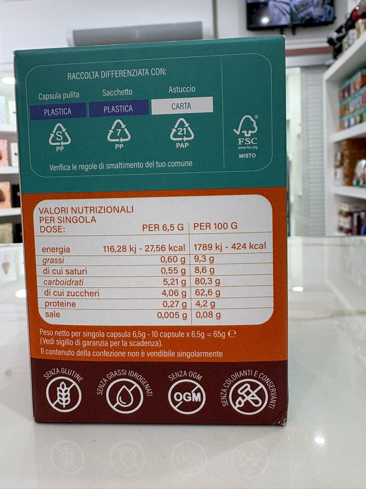 10 CPS YMALA  NESPRESSO  GINSENG