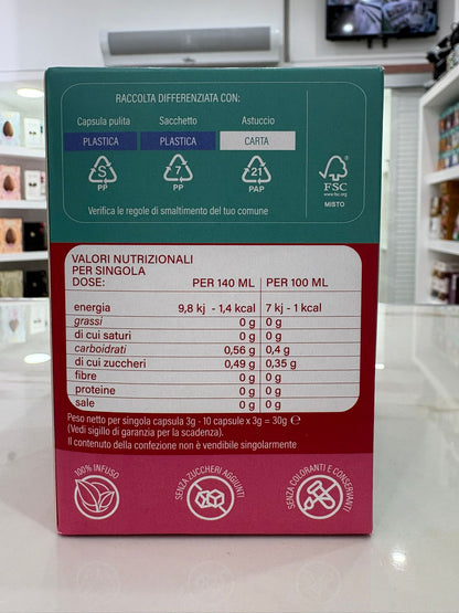 10 CPS YMALA  NESPRESSO  FRUTTI DI BOSCO
