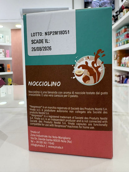 10 CPS YMALA  NESPRESSO  NOCCIOLINO
