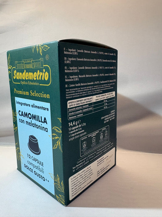 SANDEMETRIO DOLCE GUSTO CAMOMILLA