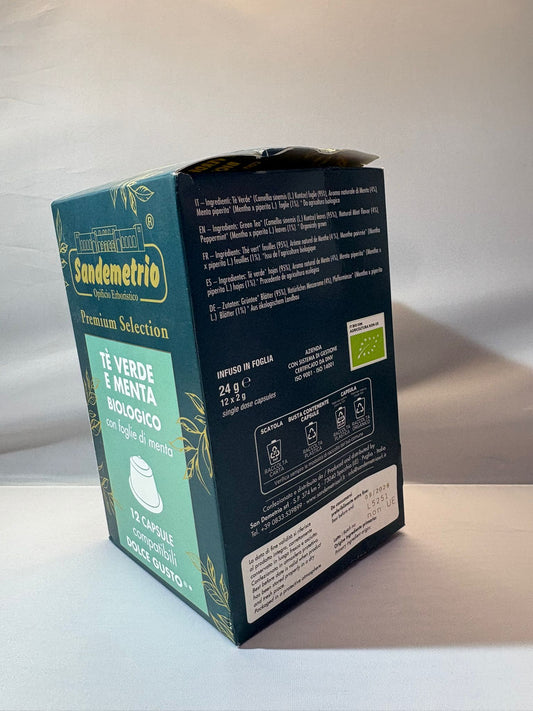 SANDEMETRIO DOLCE GUSTO TE VERDE E MENTA