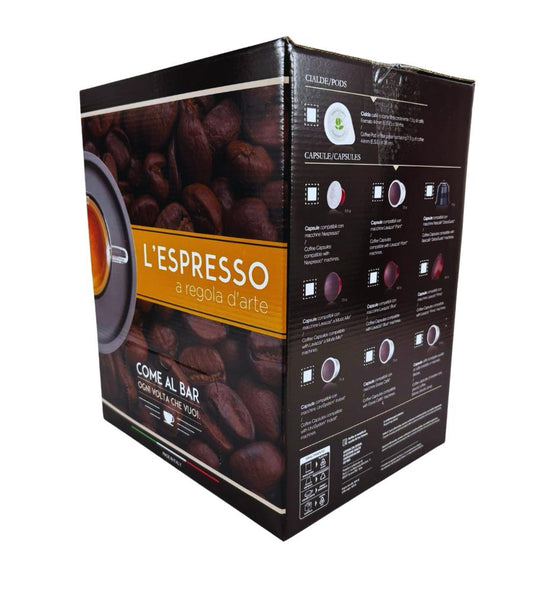 100 cialde QUEEN COFFEE miscela cremosa e decisa