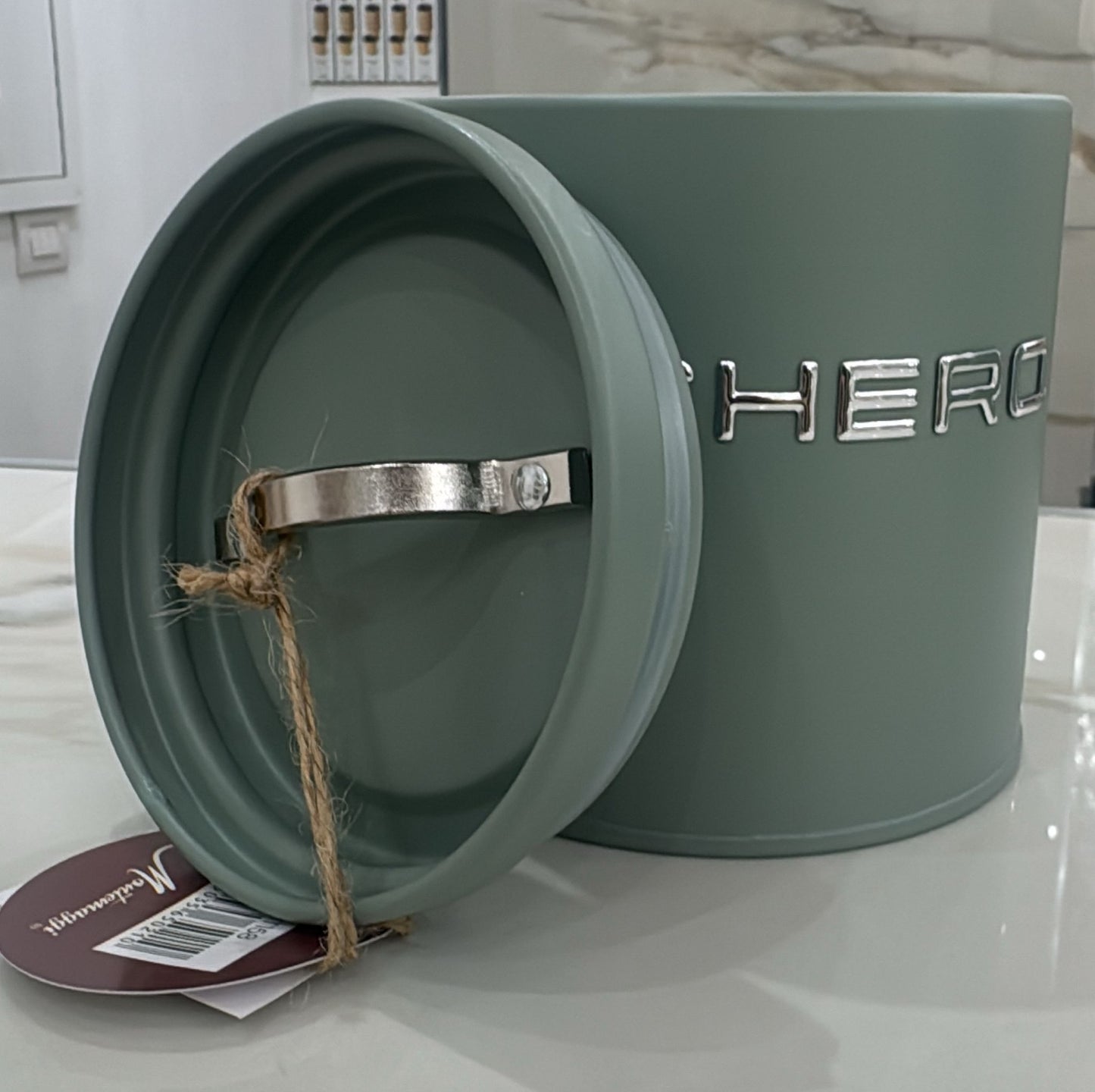 SET BARATTOLI CAFFE ZUCCHERO SALE Montemaggi  VERDE