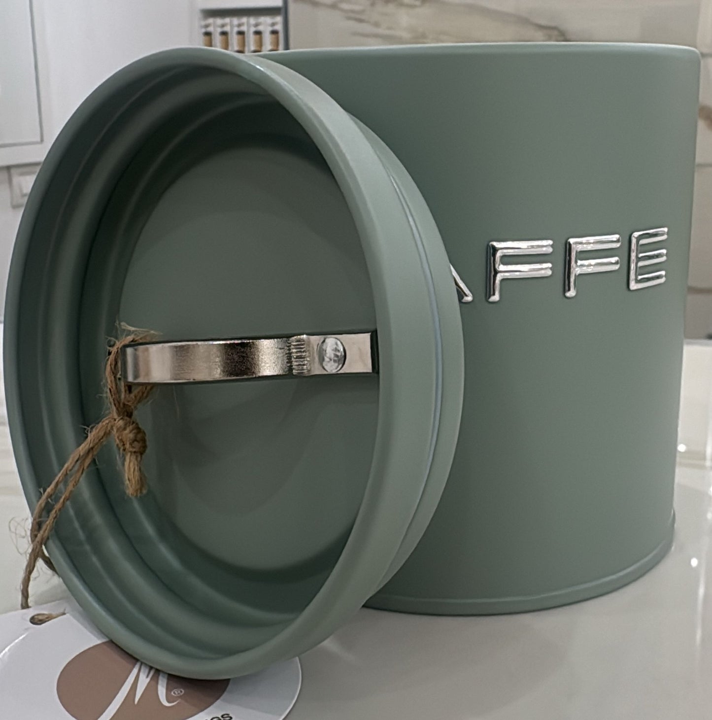 SET BARATTOLI CAFFE ZUCCHERO SALE Montemaggi  VERDE