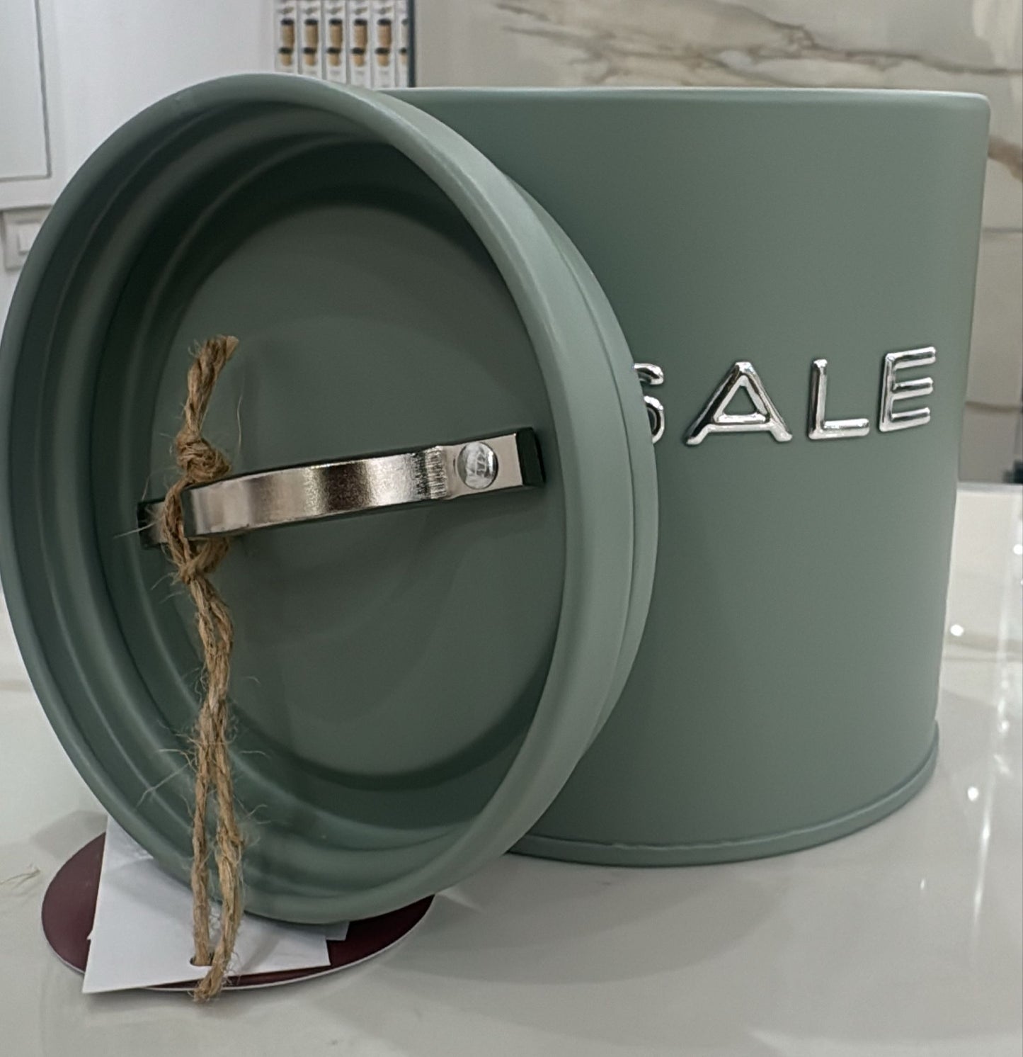 SET BARATTOLI CAFFE ZUCCHERO SALE Montemaggi  VERDE