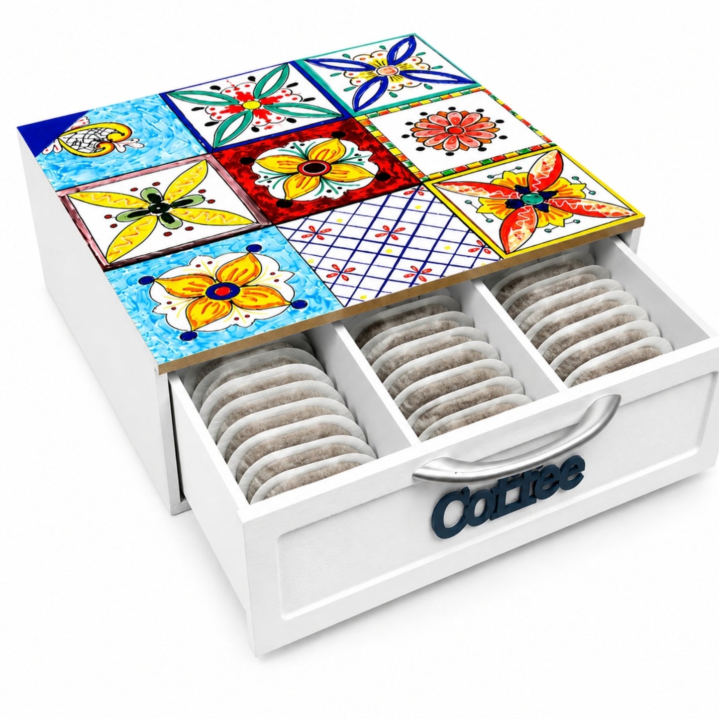 CASSETTO  CIALDE e CAPSULE MAIOLICHE