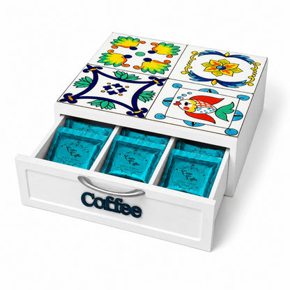 CASSETTO  CIALDE e CAPSULE MAIOLICHE