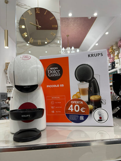 Krups XS Piccolo Bianca Macchina caffè