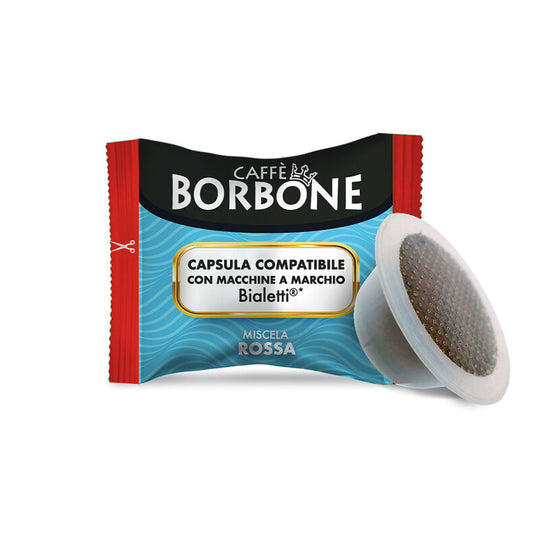 Capsule Borbone Compatibili BIALETTI Miscela ROSSA