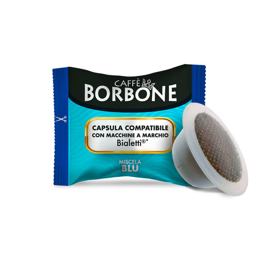 Capsule Borbone Compatibili BIALETTI Miscela BLU