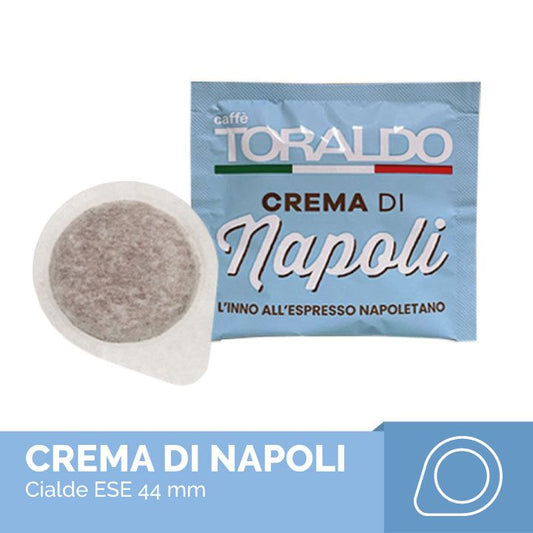 Cialde E.s.e. 44 mm Caffè Toraldo miscela CREMA DI NAPOLI