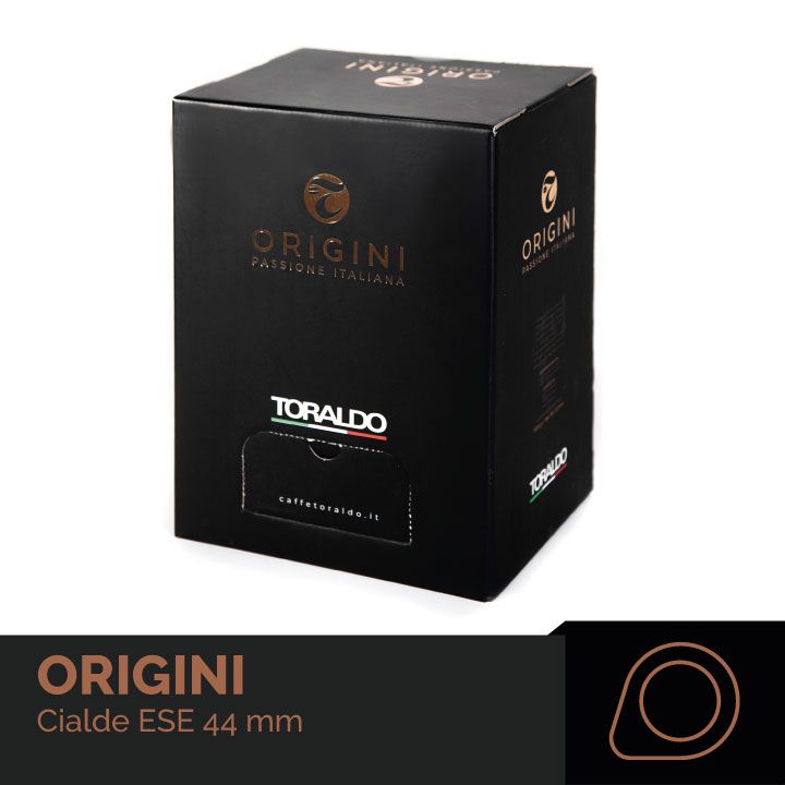 Cialde E.s.e. 44 mm Caffè Toraldo miscela ORIGINI