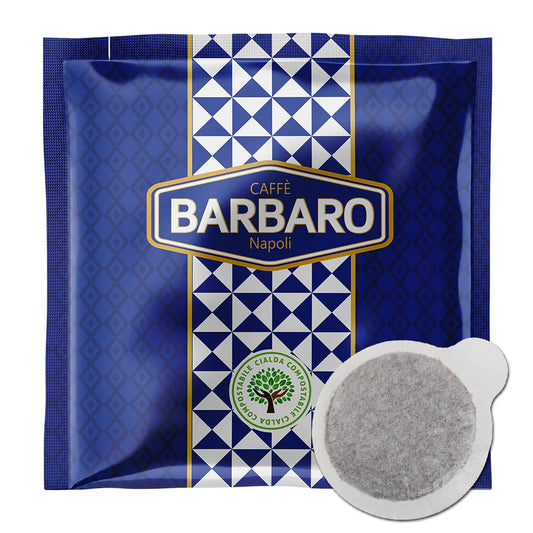 150 Cialde E.s.e. 44 mm Caffè Barbaro miscela CREMOSO