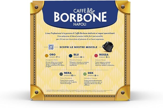 Caffè Borbone  - 50 capsule - Compatibili con le Macchine Nescafè®* Dolce Gusto®* Visita lo Store di CAFFÈ BORBONE