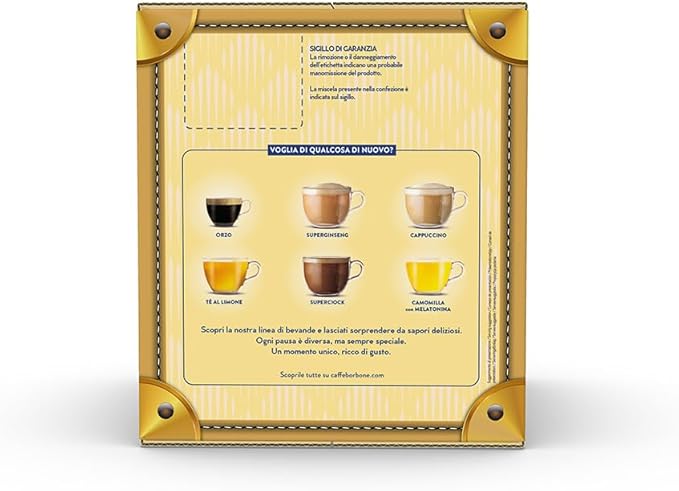 Caffè Borbone  - 50 capsule - Compatibili con le Macchine Nescafè®* Dolce Gusto®* Visita lo Store di CAFFÈ BORBONE