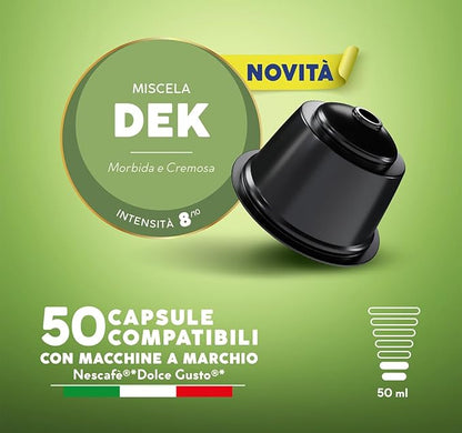 Caffè Borbone  - 50 capsule - Compatibili con le Macchine Nescafè®* Dolce Gusto®* Visita lo Store di CAFFÈ BORBONE