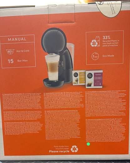 De’Longhi Piccolo Xs Macchina Caffè Espresso COLORE NERA