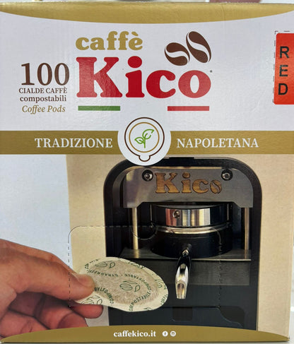 100 cialde KICO Miscela R ed