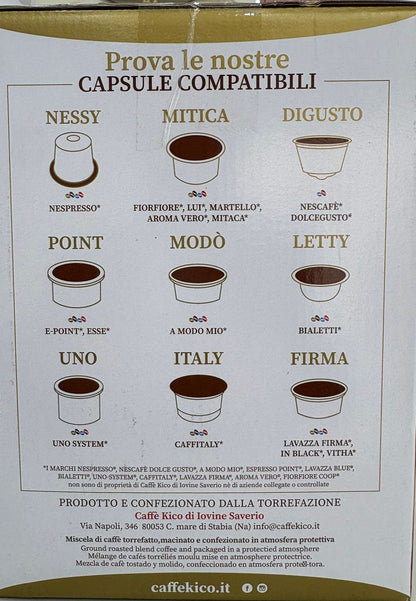 100 cialde KICO Miscela R ed