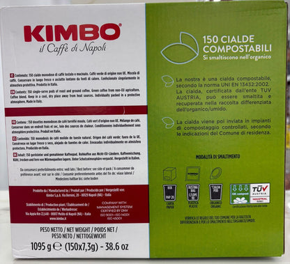 150 Cialde Compostabili  Le Meraviglie del Gusto Pompei