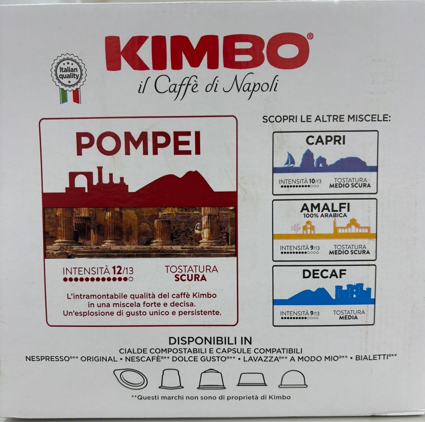 150 Cialde Compostabili  Le Meraviglie del Gusto Pompei