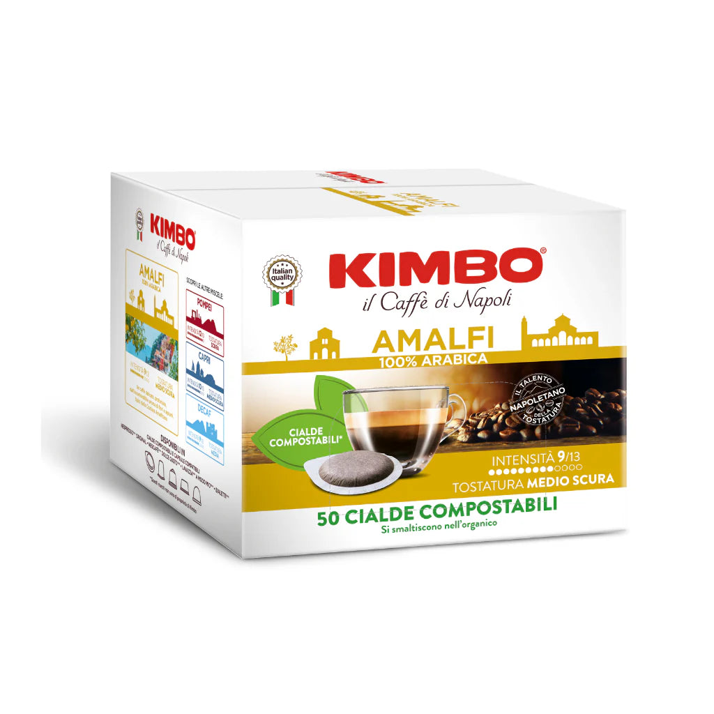 50 Cialde E.s.e. 44 mm Caffè Kimbo miscela AMALFI