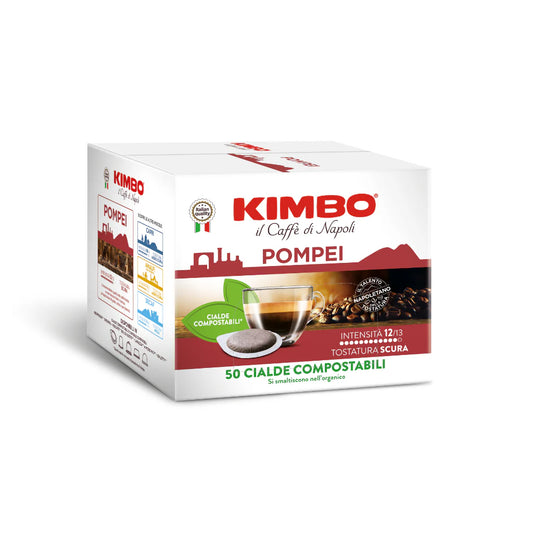 50 Cialde E.s.e. 44 mm Caffè Kimbo miscela POMPEI
