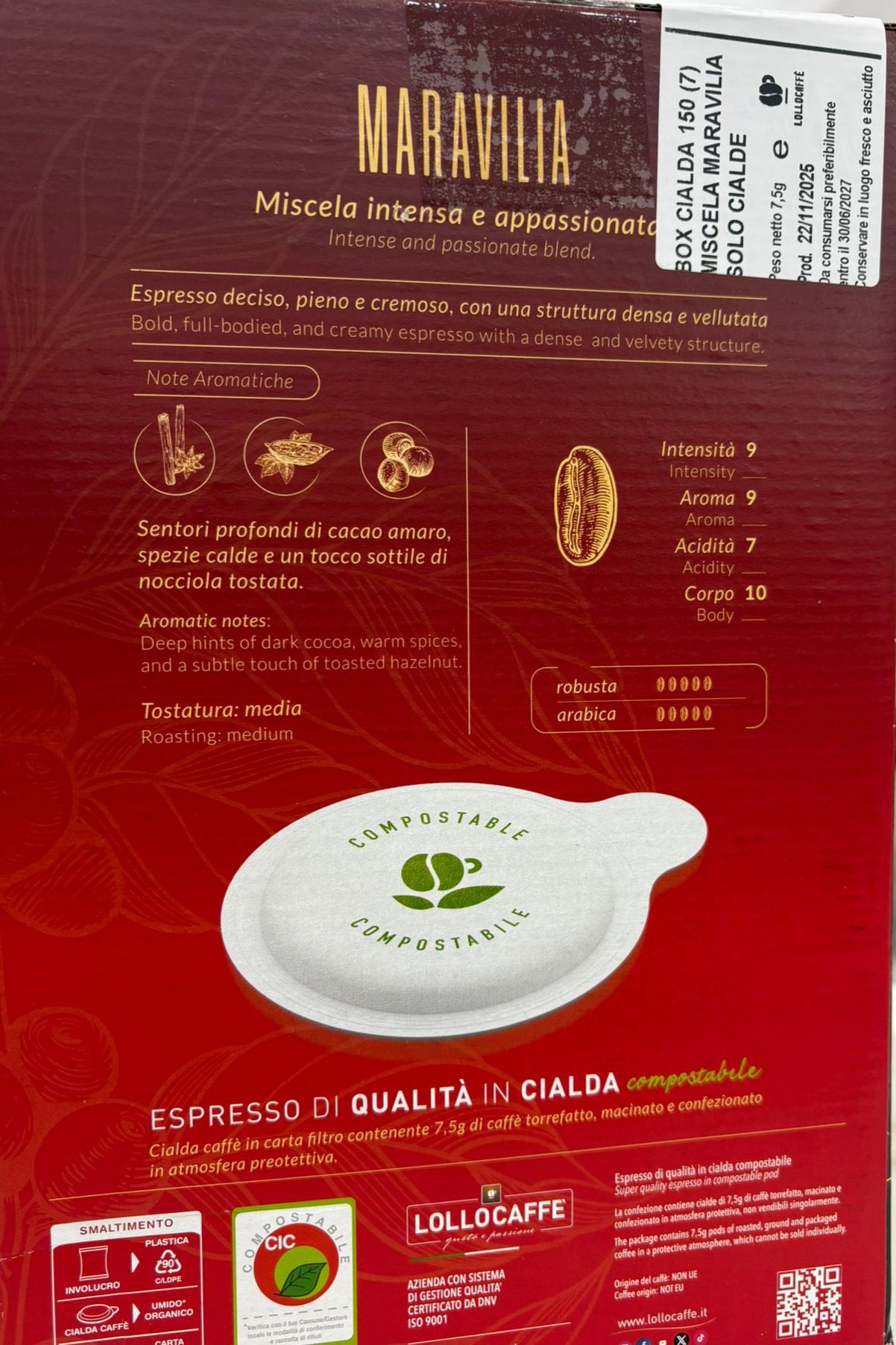 150 cialde Maravilla di Lollo caffe