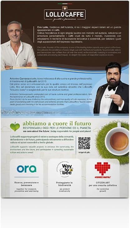 Cialde E.s.e. 44 mm Caffè Lollo miscela ARGENTO