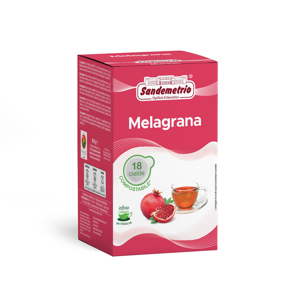 Cialde Sandemetrio Thè & Tisane 18 Cialde Bio Aroma e Gusti Misti