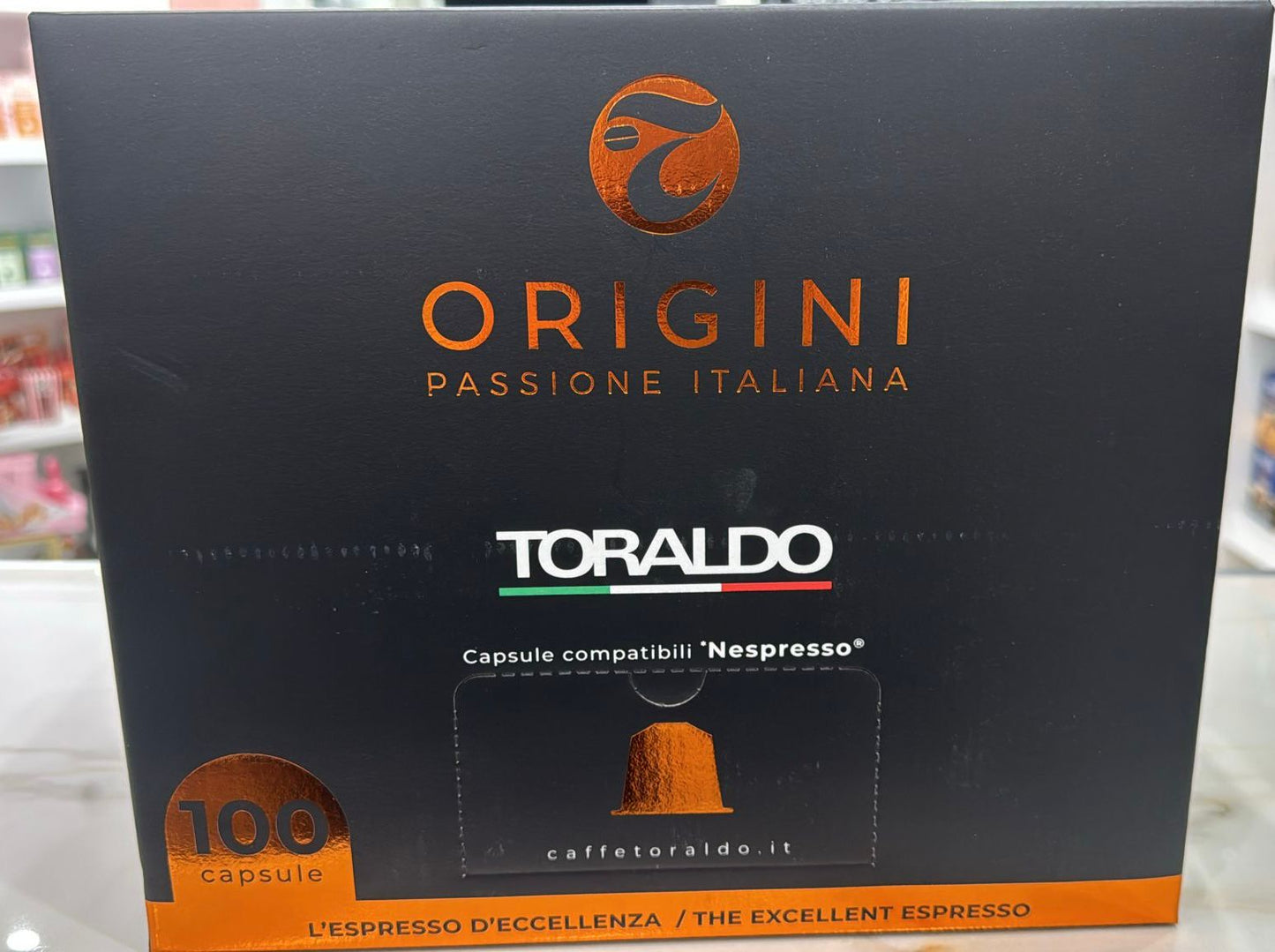 100 CPS TORLADO ORIGINI  NESPRESSO