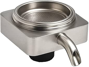 Portacialda in Alluminio Compatibile Diddiesse Frog Macchine da Caffè Cialde 44 mm – Completo di Filtro Inox e Beccuccio, Montaggio Rapido, Estrazione Stabile