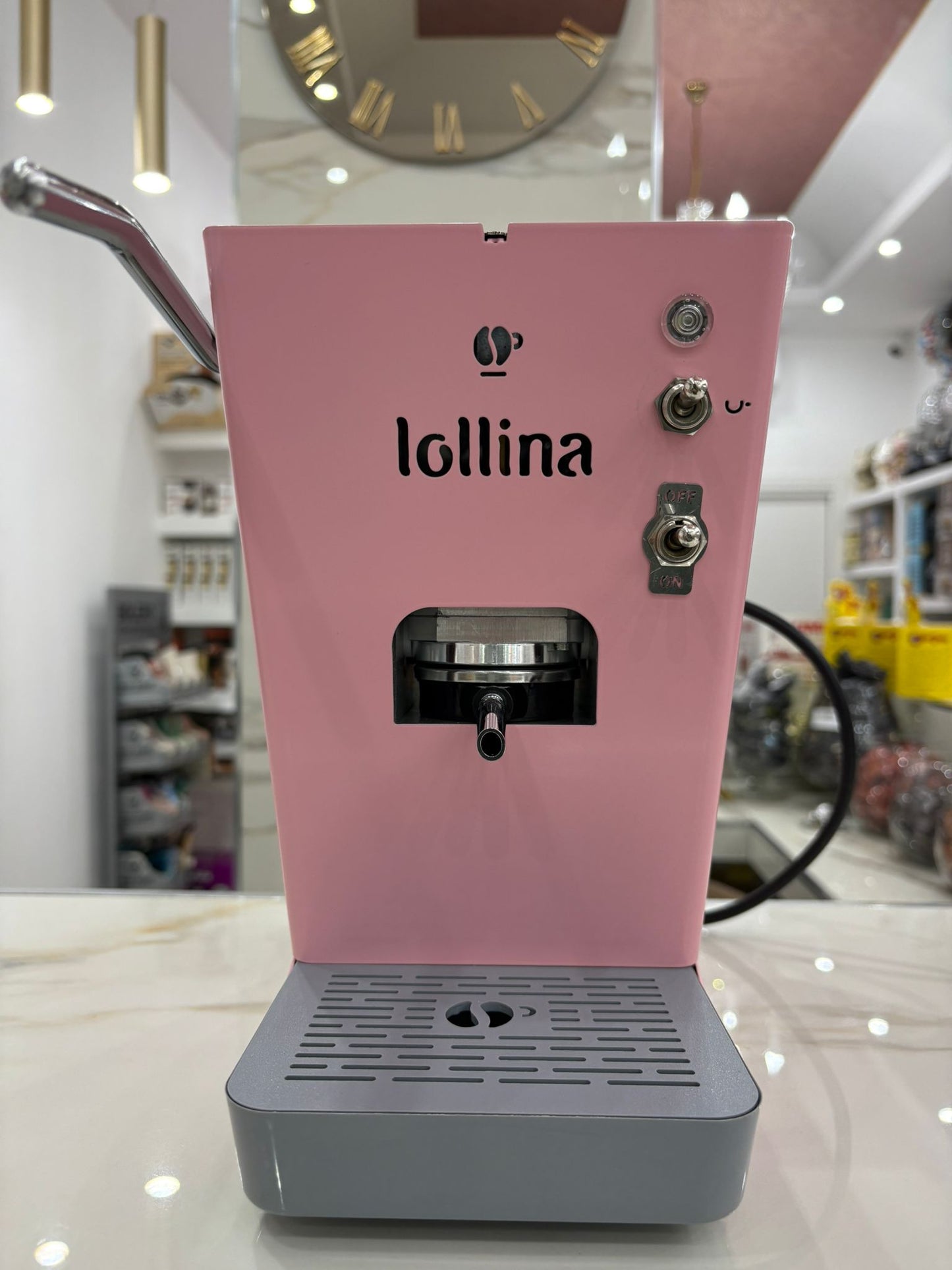 Macchina per Cialde Lollina Rosapop + 40 Cialde in Omaggio