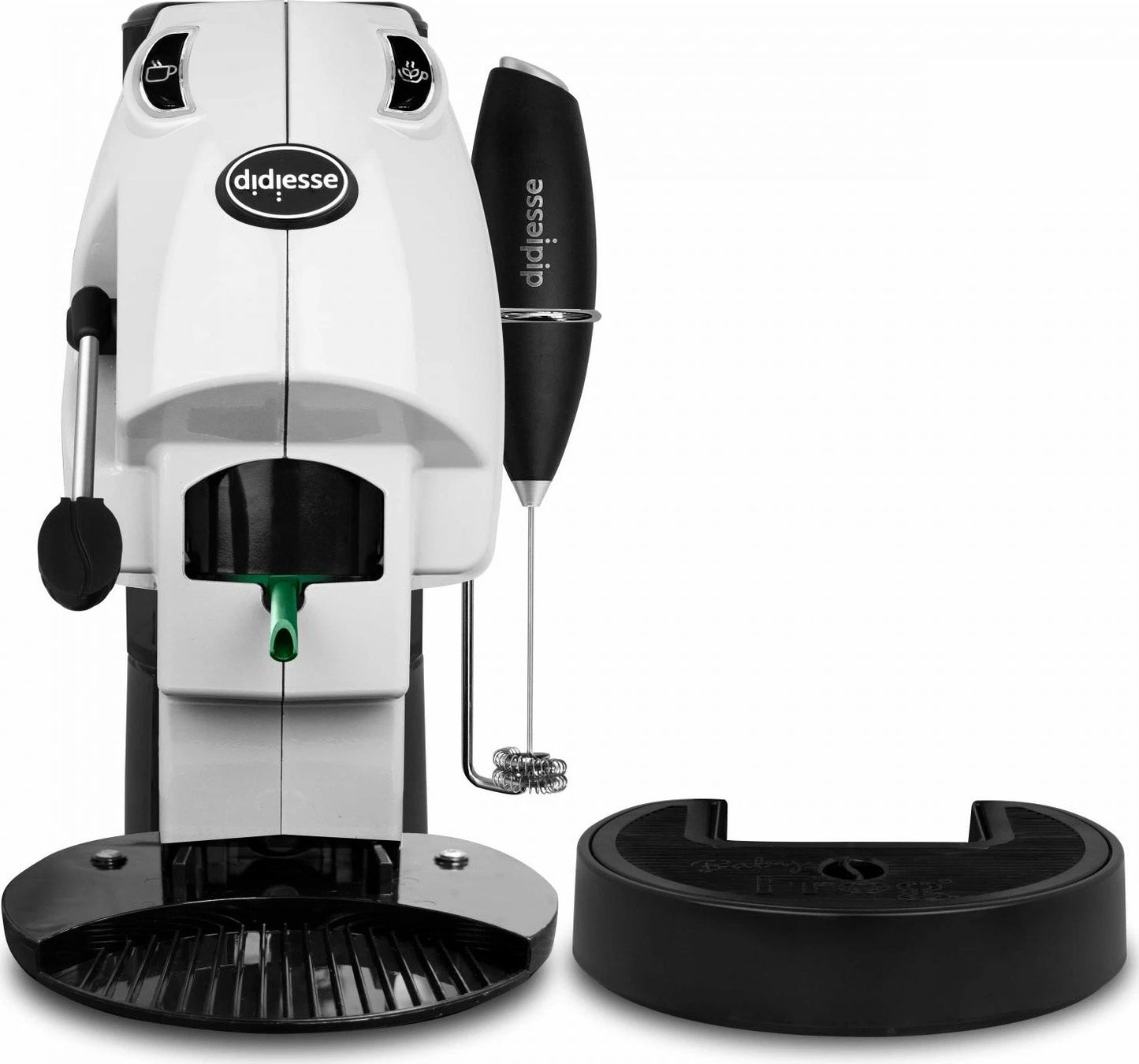 Macchina Baby Frog con frullino elettrico integrato BIANCA
