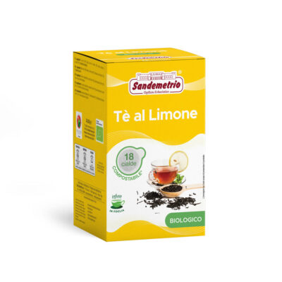 Cialde Sandemetrio Thè & Tisane 18 Cialde Bio Aroma e Gusti Misti